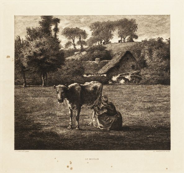 Le Moulin by J. F. Millet