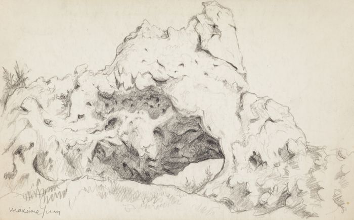 Rock by the artist Maxime Juan- Contemporary Artwork