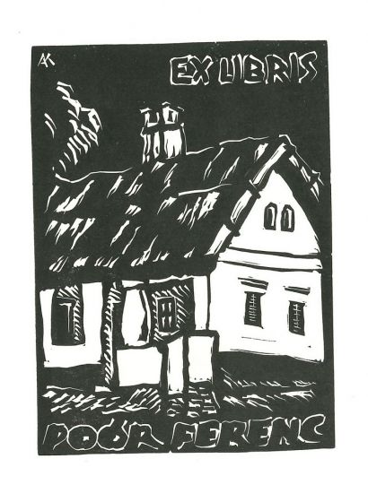 Ex Libris Poor Ferenc - Contemporary Artwork