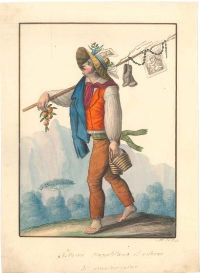 Costume napolitano, il ritorno di Montevergine by Michela De Vito - Old Master Artwork
