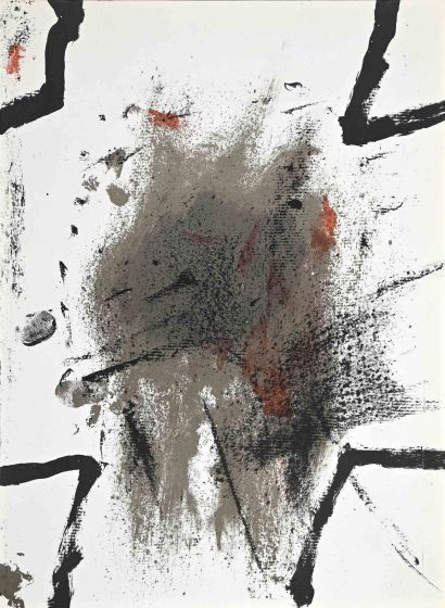 Antoni Tapies - Composition - Contemporary Artwork 