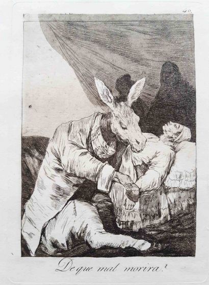 Francisco Goya - ¿De qué mal morirá? - Old Masters Art