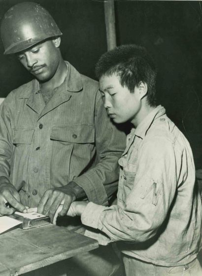 Korean Prisoner - American Vintage Photograph