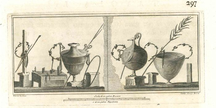 Ancient Roman Still Life - Carlo Oraty - Old Master's Artwork