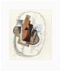 Composition au violon and journal découpé by Georges Braque - Contemporary artwork