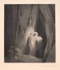 "Introduktion - Incipit Redemptio"  is an original Black and white héliogravure on cream-colored cardboard realized by Choisy Le Conin, pseudonym of Franz Von Bayros (Agram, 1866 – Vienna, 1924).