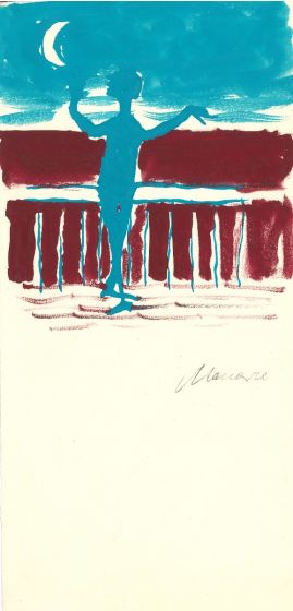 Advertisement for Tirreno by Mino Maccari - Contemporary Artworks