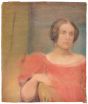 Woman in red by Anonymous - Modern artwork