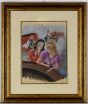 Girls at the bar by Jean-Raym Delpech - Modern Artwork