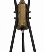 Vintage Red Floor Lamp attr. to Vistosi - Italy 1960s