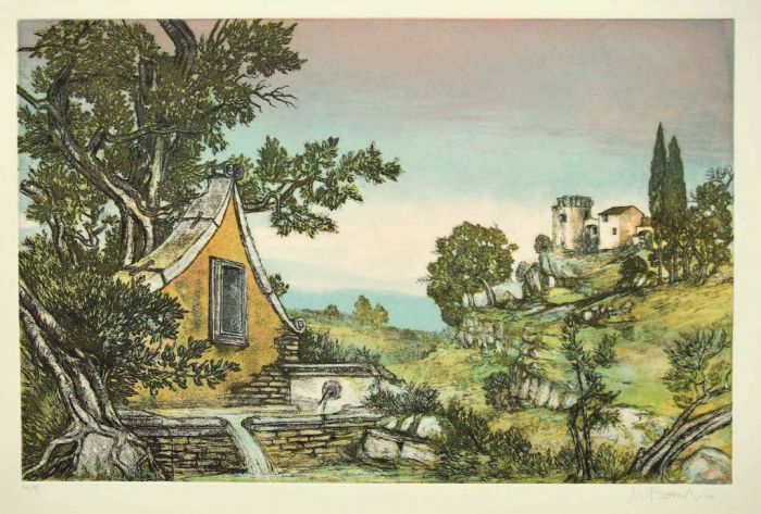 Landscape by Anonymous Artist - Contemporary Artwork