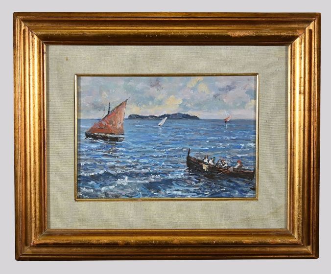 Anonymous - Capri's View - Modern Artwork