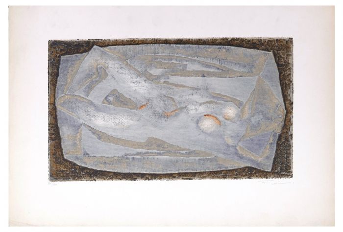 Abstrait Gris by Marcel Fiorini - Contemporary Artwork