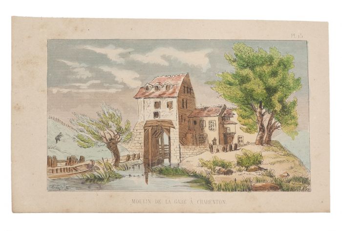 Moulin De la Gare by Emile Henri Laporte - Moulin De la Gare : Buy Online Modern Artwork 