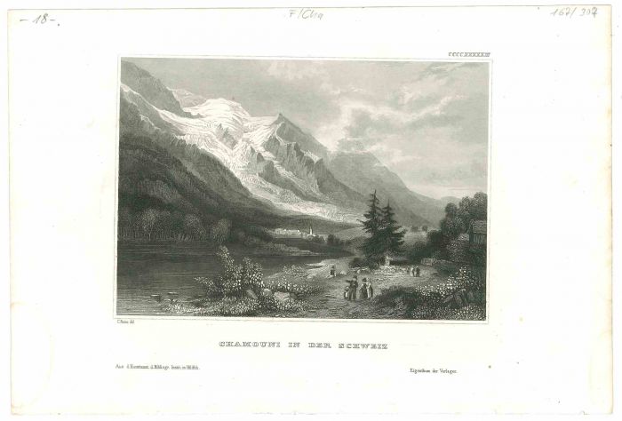 Chamouni in der Schweiz