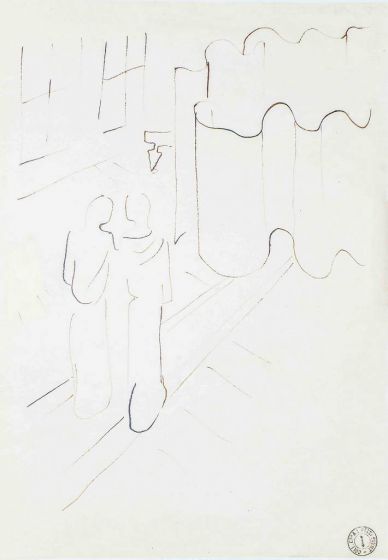 La Chambre - From "Les Enfants Terribles" by Jean Cocteau - Surrealist Artwork 