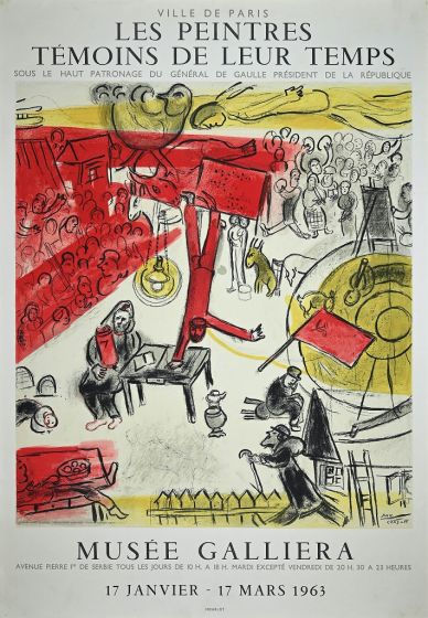 Les peintres Témoins de leur Temps by Marc Chagall - Contemporary Artwork