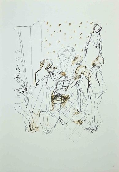 Franco Gentilini - The Violinist and the Bug - Contemporary Art