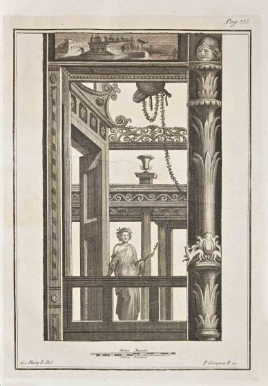 Ancient Architecture 3 - Giovanni Morghen - Old Master's Artwork
