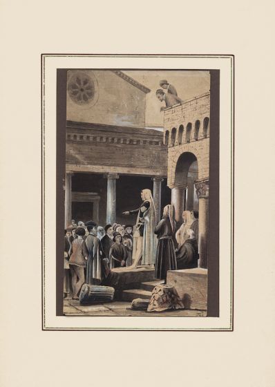 The Speech by Anonymous - Modern Artwork