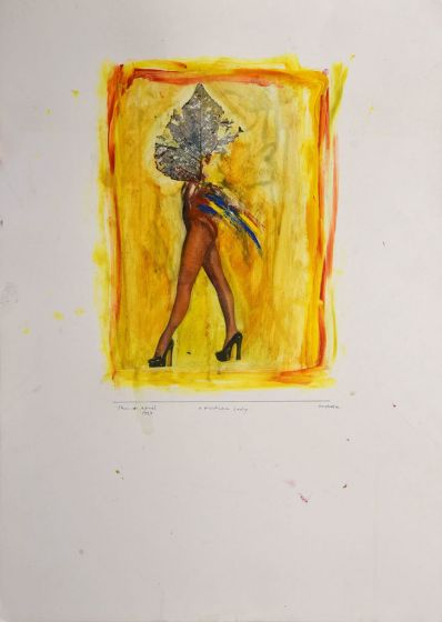 African Lady by Sergio Barletta - Contemporary Artwork