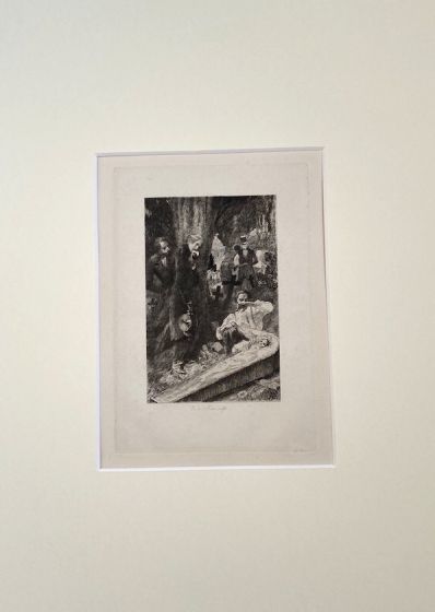 "Conversation" by Ricardo de los Ríos- Modern Artwork
