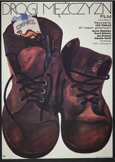 Drogi Mezczyzn - Vintage Poster