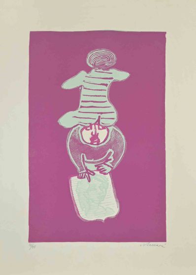 Mino Maccari - Figures - Contemporary Art 
