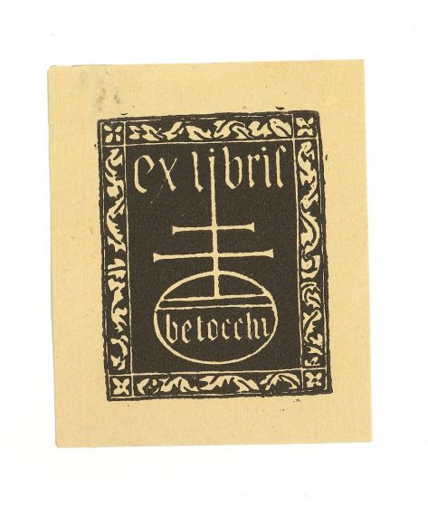 Ex Libris Betocchi - Contemporary Artwork