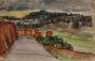 Landscape by Ermanno Pavarino - Contemporary Artwork