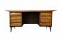 Mid-century Wood Desk by Melchiorre Bega