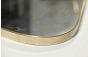 Midcentury Brass Mirror