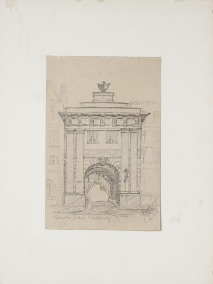 Roman Gate by  Werner Epstein - Modern Artwork