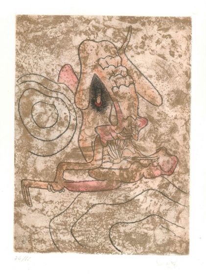 Untitled Plate 6 from Paroles Peintes Suite