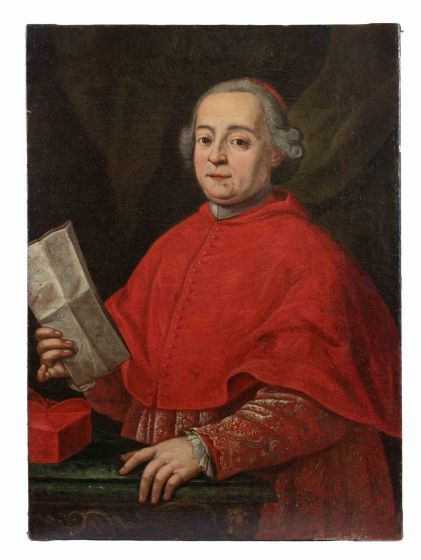 Cardinal with Missive
