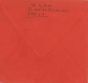 W.Lam, Red Envelope front. Excellent condition. Christmas card attached, to N.jacometti. 
