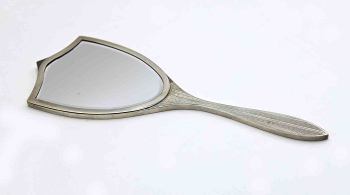 Vintage Silver Mirror - Design