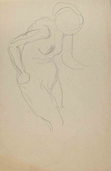 The Posing Nude   