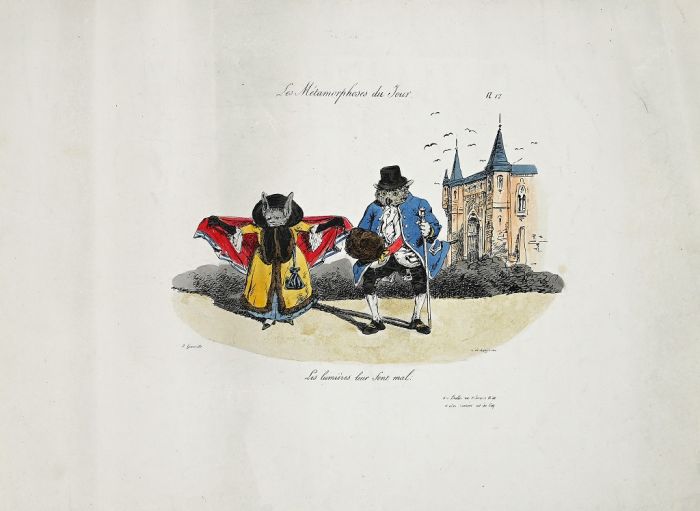 Les Métamorphoses du Jour by Jean Ignace Isidore Gérard -   Modern Artworks