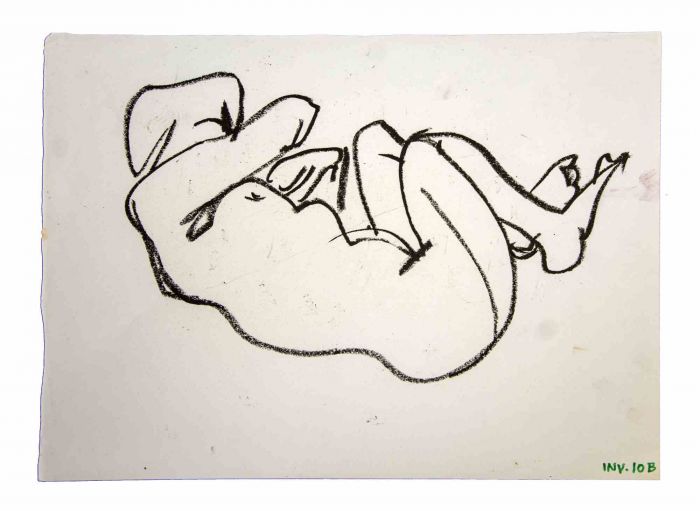 Crouched Nude