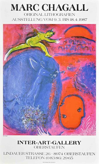 Vintage Poster Inter-Art-Galery Exhibition