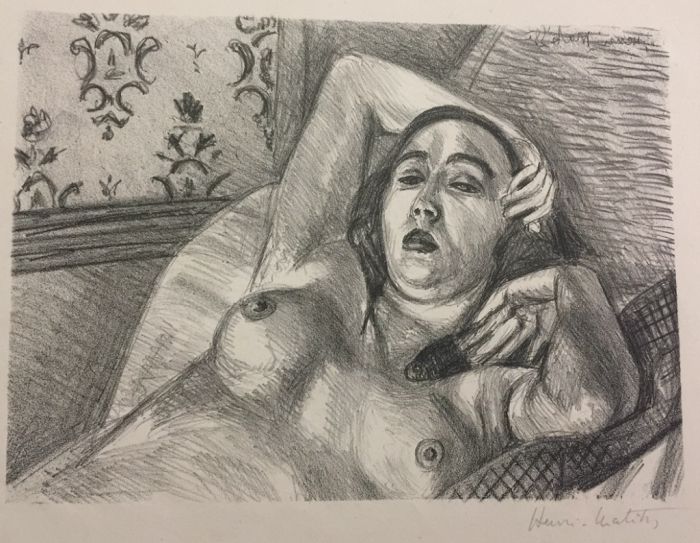 Le Repos du Modèle by Henri Matisse - Modern Artwork