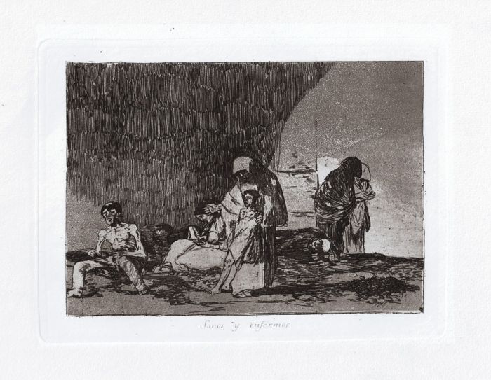 Sanos y enfermos by Francisco Goya - Old Masters 