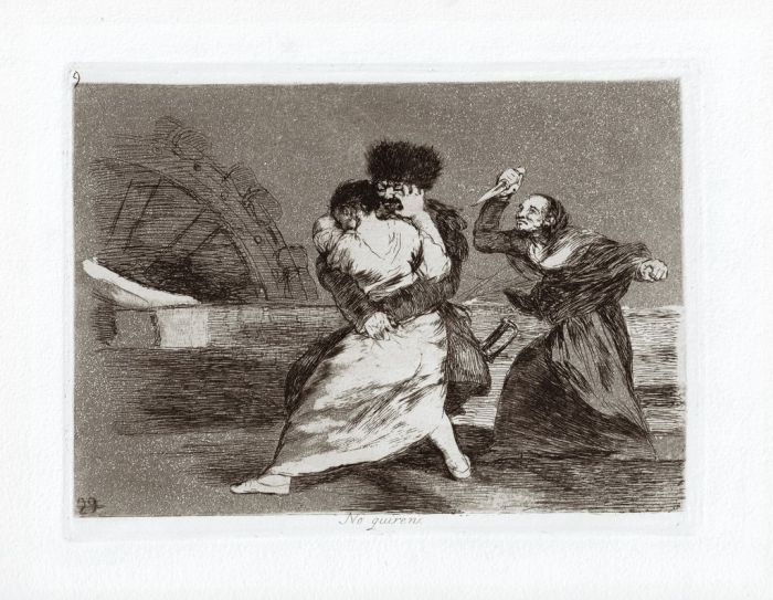 No Quiren by Francisco Goya - Old Masters 