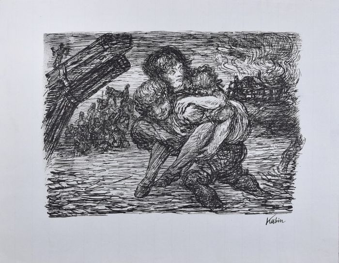 Rettung by Alfred Kubin - Modern Artwork