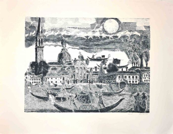 Gondoliers in Venice