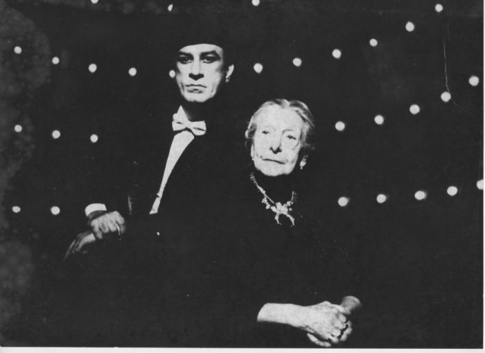 The Actors Paola Borboni and Sebastiano Lo Monaco