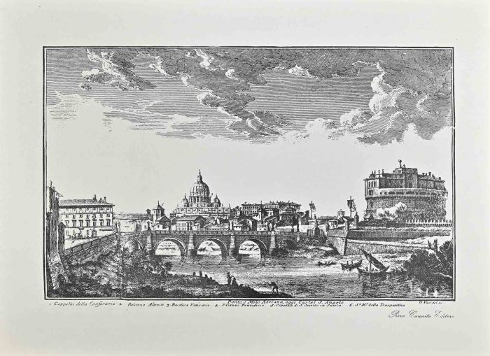 View of Castel Sant'Angelo and the Vatican