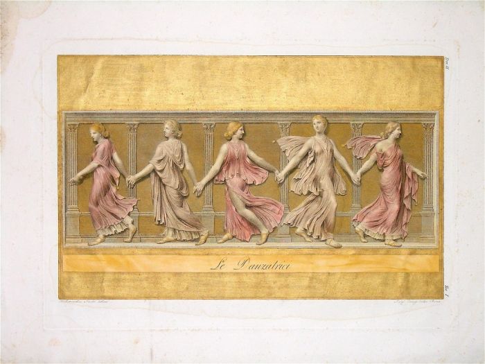 B. Nocchi, L. Cunego, Le Danzatrici, Rome, 1794.