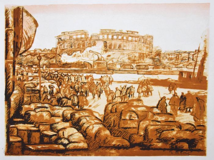 Verona by Anselmo Bucci - Modern Artwork